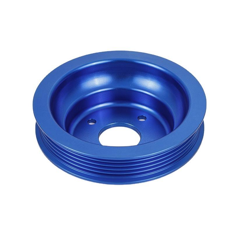 CNC Machining Large Diameter Aluminium V-balteus Pulley