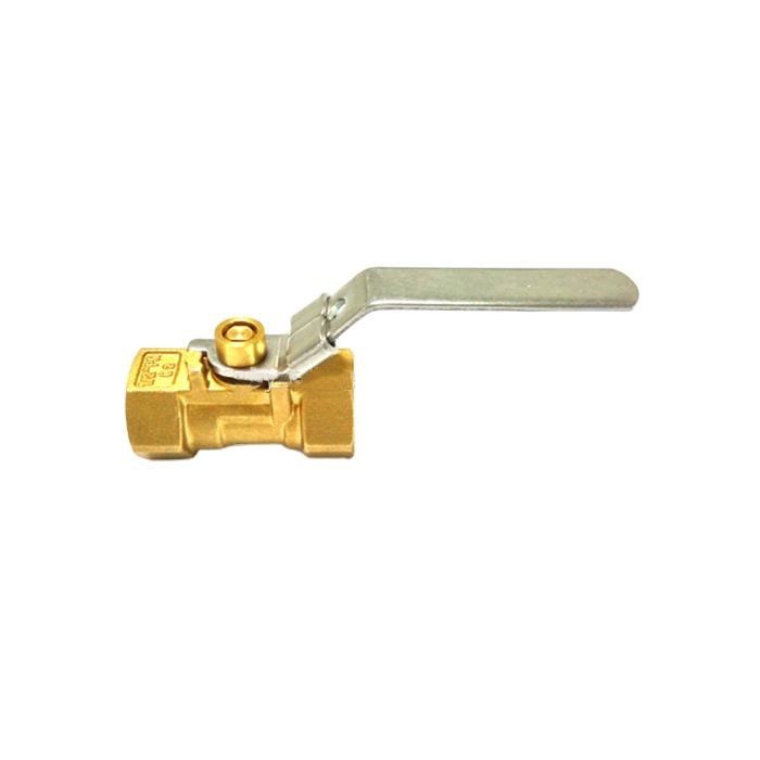 Obstructio Thread Brass Gas Ball Valve